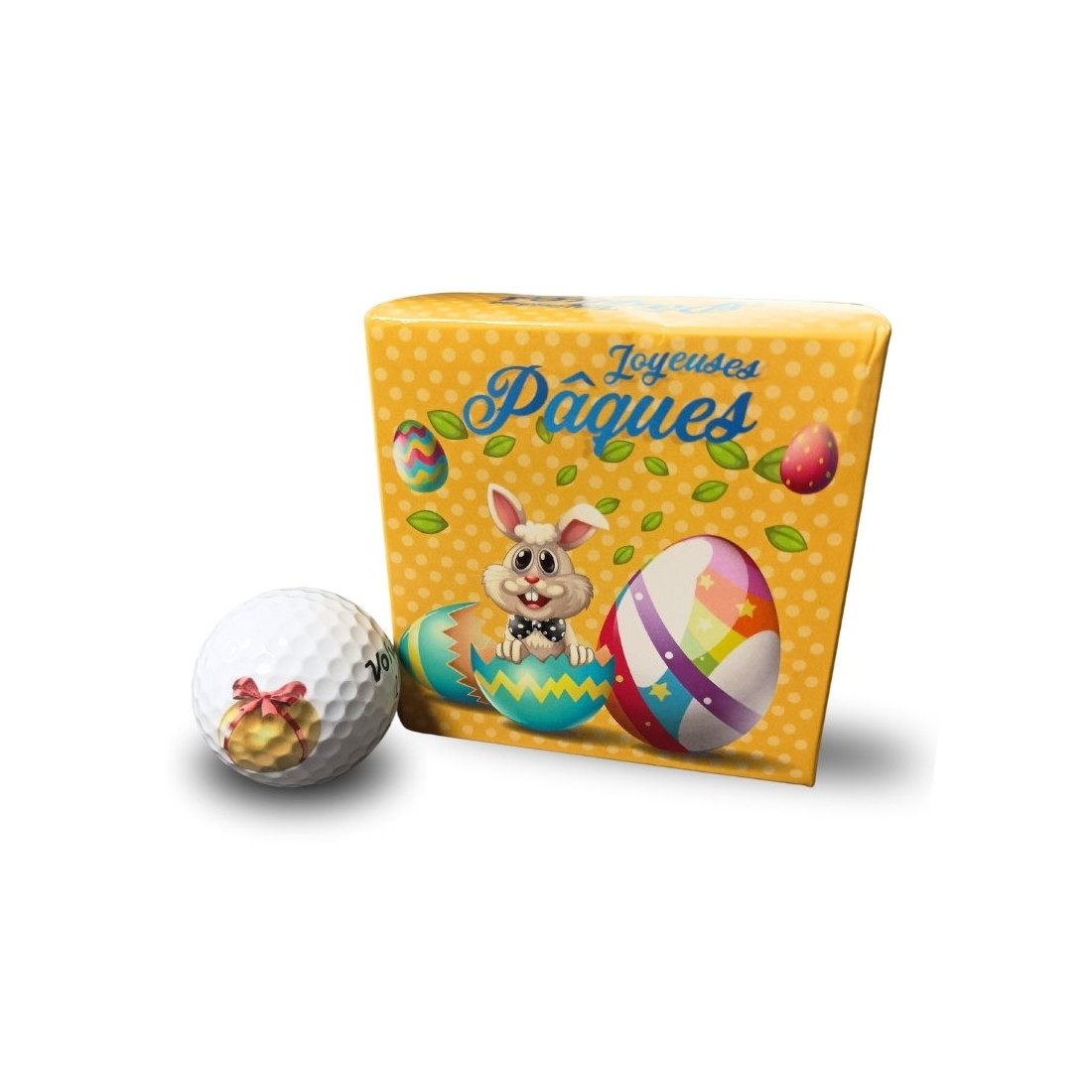 Volvik coffret 4 balles joyeuses Pâques boite