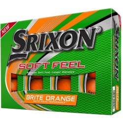 Srixon balles Soft feel oranges boîte