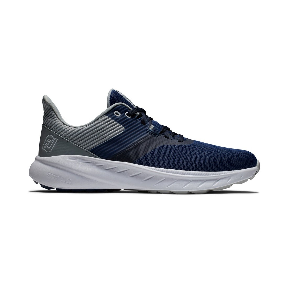 Footjoy chaussures de golf Flex Navy Grey White exterieur