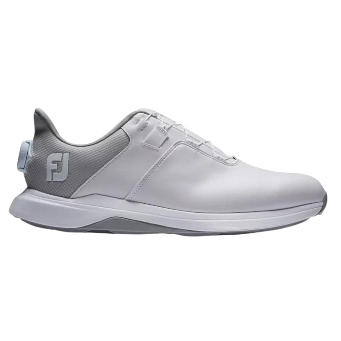 Footjoy chaussures de golf ProLite White Grey BOA vue exterieure