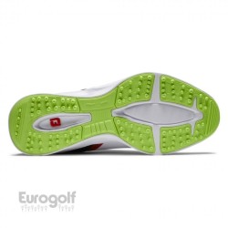 Vente chaussures de golf FOOTJOY junior modèle Fuel blanches et noires