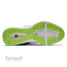 Vente chaussures de golf FOOTJOY junior modèle Fuel blanches et noires