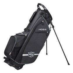 Vente sac portable de golf WILSON Nexus Lite carry black/silver