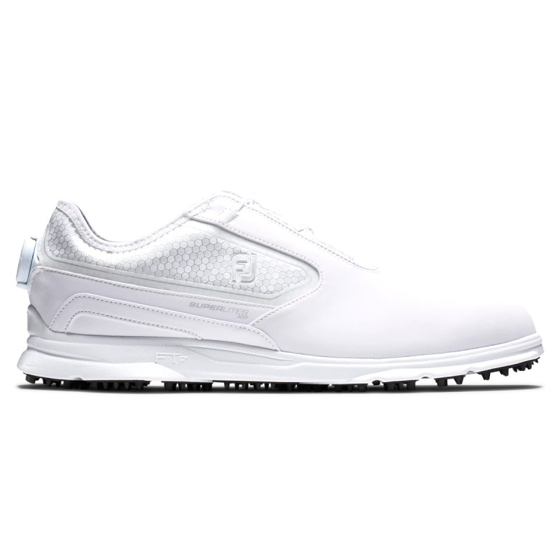 FOOTJOY - Vente chaussures de golf homme Superlites XP blanches BOA FOOTJOY - Vente chaussures de golf homme Superlites XP blanches BOA