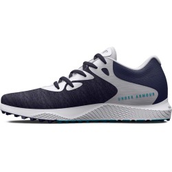 Chaussures de golf femme UnderArmour UA HOVR Breathe2 Knit SL Navy