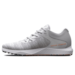 Chaussures de golf femme UnderArmour UA Wcharged Breathe2 Knit SL grey