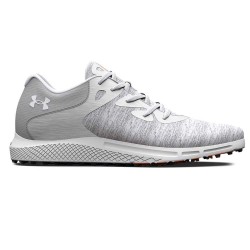 Chaussures de golf femme UnderArmour UA Wcharged Breathe2 Knit SL grey