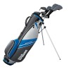 Wilson équipement 1/2 série kit de golf enfant deepred blue junior