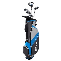 Wilson équipement 1/2 série kit de golf enfant deepred blue junior