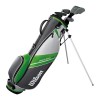 Wilson équipement 1/2 série kit de golf enfant deep red junior green