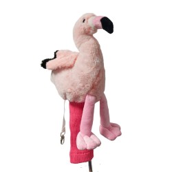 Lascar - protege club de golf / capuchon club de golf flamand rose