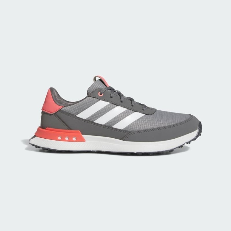 Adidas - chaussures de golf homme adidas S2G SL 2024 gris / rouge Adidas - chaussures de golf homme adidas S2G SL 2024 gris / rouge
