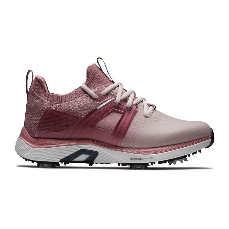 FOOTJOY - vente chaussures golf Femme modèle HyperFlex Rose / Blanc