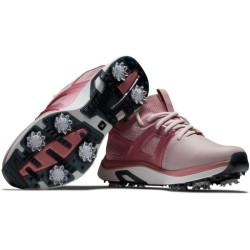 FOOTJOY - vente chaussures golf Femme modèle HyperFlex Rose / Blanc