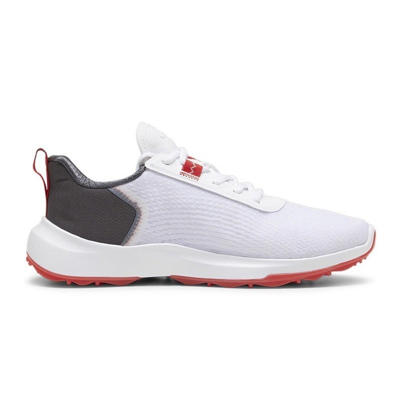 Puma golf - chaussures de golf Fusion Crush sport White Dark coal