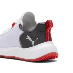 Puma golf - chaussures de golf Fusion Crush sport White Dark coal