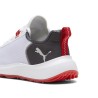 Puma golf - chaussures de golf Fusion Crush sport White Dark coal
