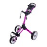 FASTFOLD - Vente chariot de golf manuel Square Carbon rose