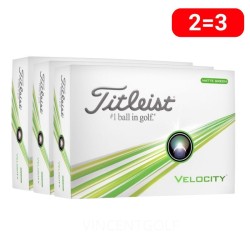 TITLEIST - vente balles de golf  3 douzaines Velocity vertes 2024