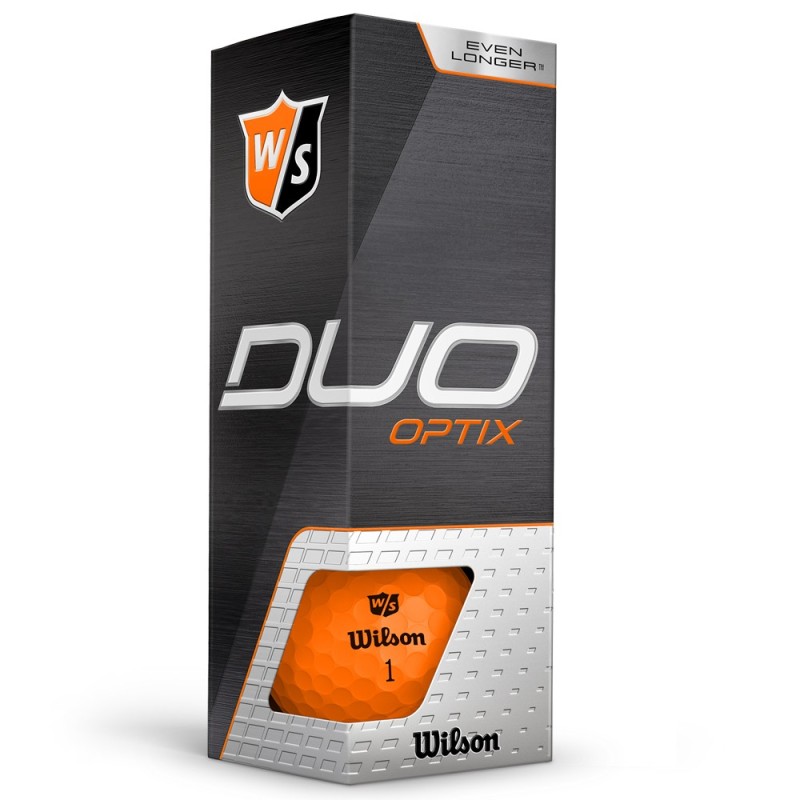 WILSON - Vente BALLES de GOLF modèle DUO Optix en couleur WILSON - Vente BALLES de GOLF modèle DUO Optix en couleur