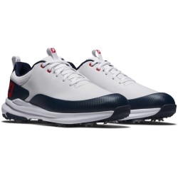 Vente chaussures de golf FOOTJOY pour homme Tour White/navy/red Medium