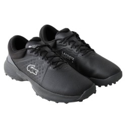 LACOSTE - vente chaussures de Golf Point 224 Black / Dark Grey
