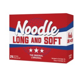 Balles de golf TAYLORMADE modèle Noodle Long & Soft pack 24 balles