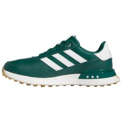 Adidas- vente chaussures golf homme modèle S2G SL leather reen/White