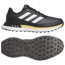Adidas- vente chaussures golf homme modèle S2G SL leather Black/White