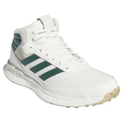 Adidas - chaussures de golf homme adidas S2G SL Mid Blanc / vert 2024