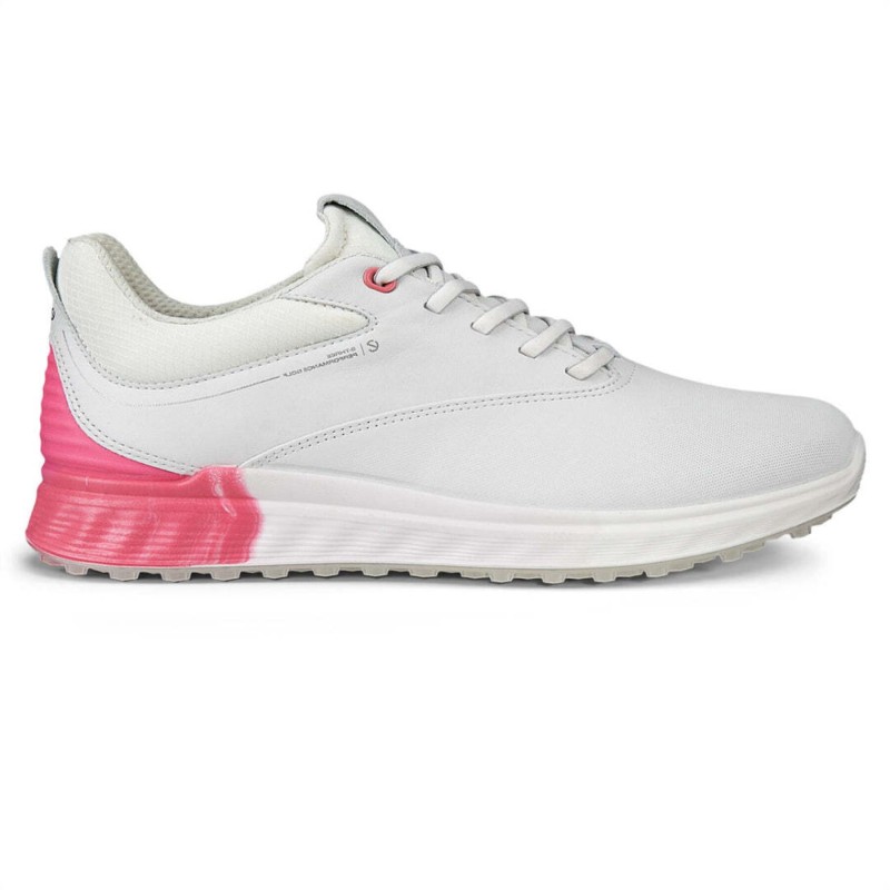 ECCO - Vente chaussures de golf femme modèle S-Three Bubble Gum ECCO - Vente chaussures de golf femme modèle S-Three Bubble Gum