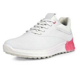 ECCO - Vente chaussures de golf femme modèle S-Three Bubble Gum