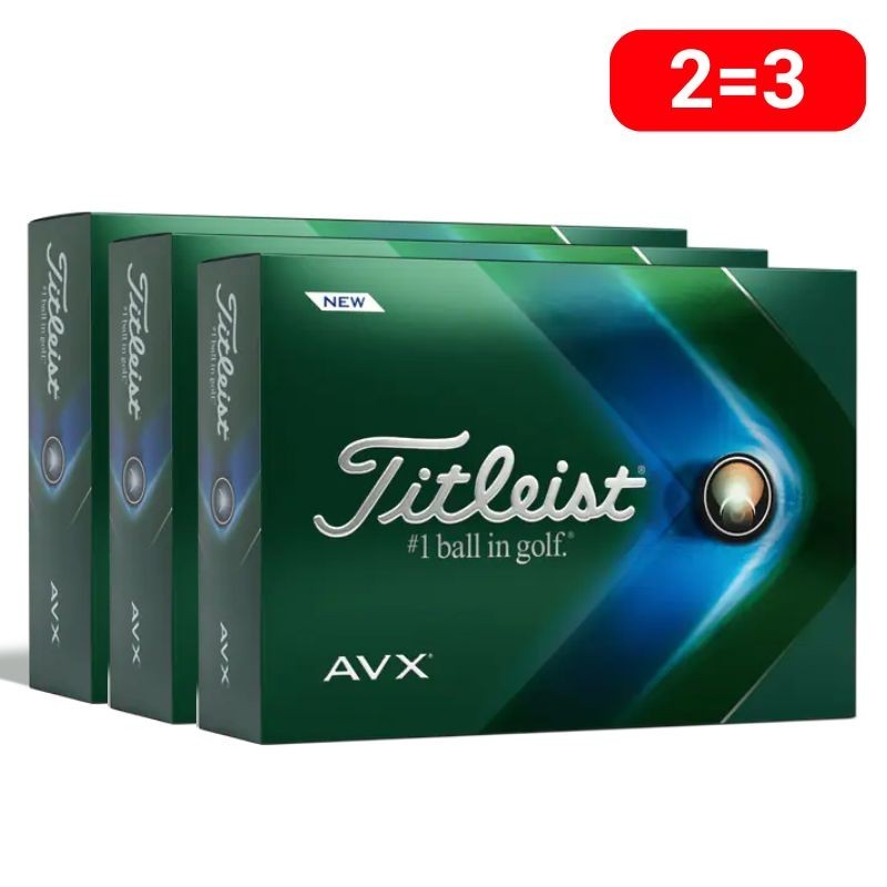 TITLEIST - vente balles de golf  3 douzaines AVX Blanches