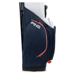 PING Vente sac portable trépied de golf modèle Hoofer Lite Navy/Red